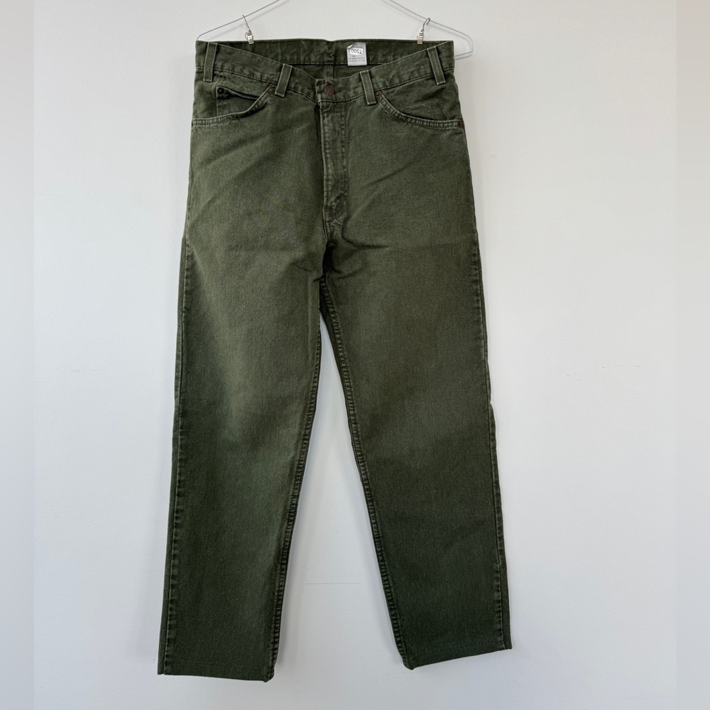 Green Levi's Men's 550 Jeans